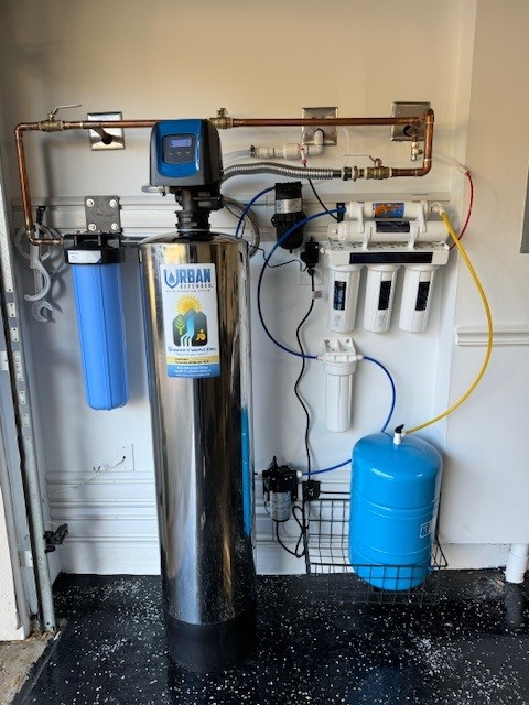 Urban Defender Whole House Water Filter with Sweetwater's custom reverse osmosis system
